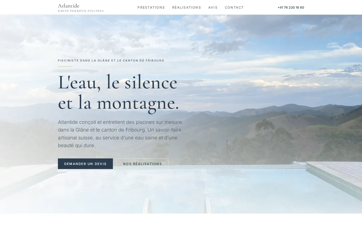 Aperçu du site Atlantide